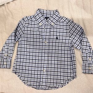 Polo Ralph Lauren 2/2t long sleeve collared shirt. Worn once.